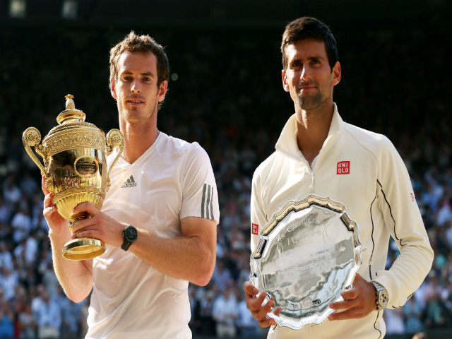 Wimbledon: Djokovic và Murray mắc kẹt, Federer - Nadal tăng tốc
