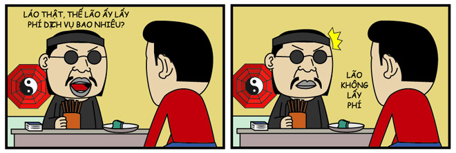 Truyện tranh: Lí do thầy bói vắng khách - 2