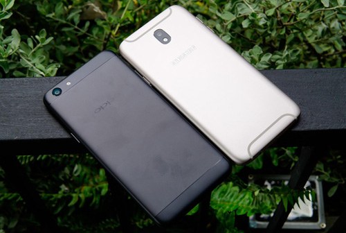 So sánh Oppo F3 với Galaxy J7 Pro: Hàng “ngon” phân khúc 7 triệu đồng - 1