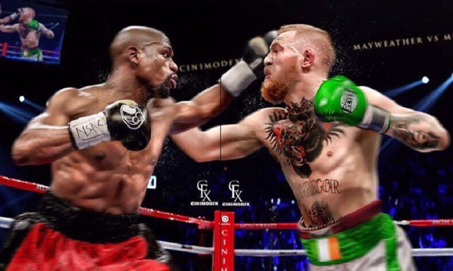 Cú đấm siêu nhân: McGregor hạ Mayweather với độc chiêu MMA? - 1