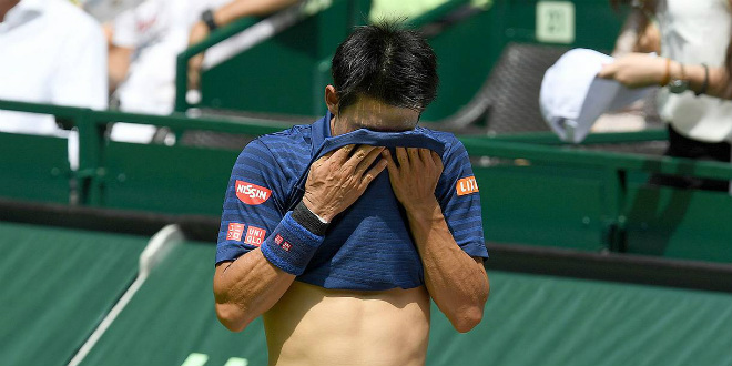 Tennis Halle ngày 4: Nishikori bỏ cuộc, Cilic vào tứ kết - 1