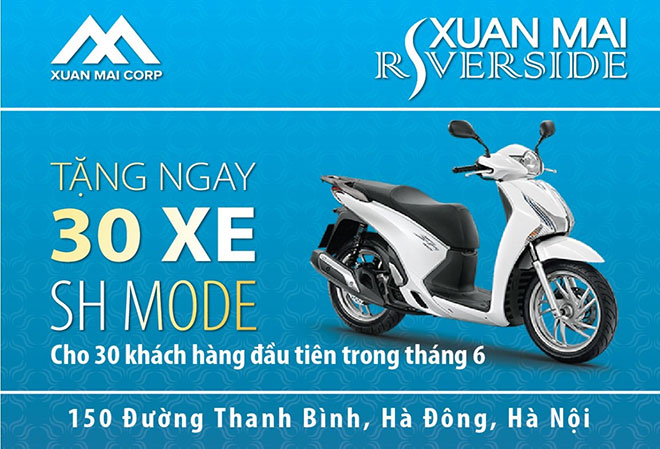 Mua Xuân Mai Riverside, nhận ngay Honda SH mode - 1