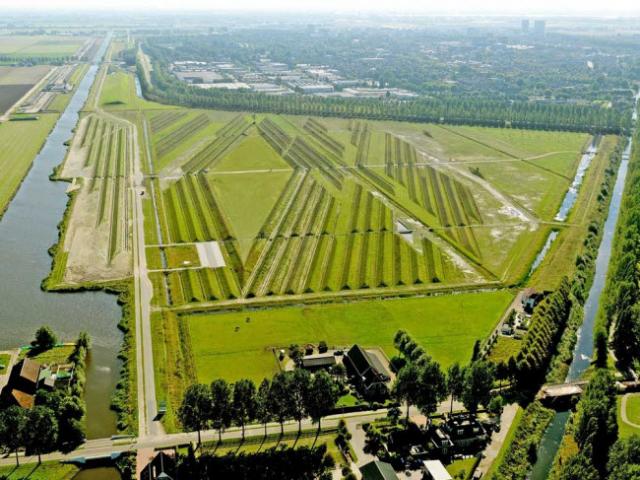 Công viên giảm tiếng ồn độc đáo ở sân bay Hà Lan