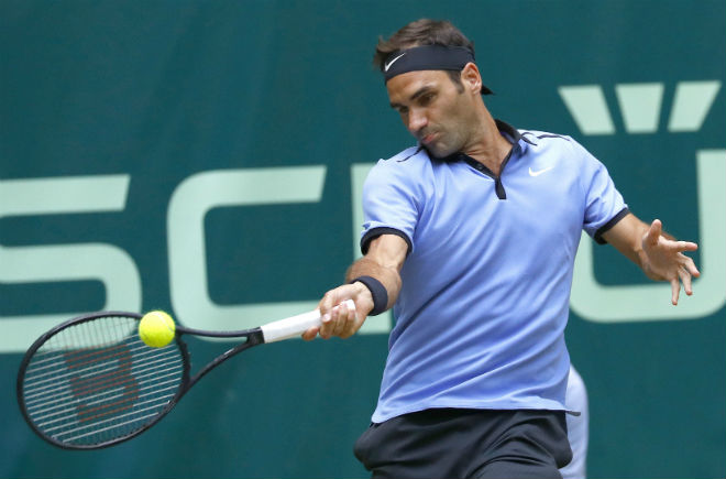 Federer - Khachanov: &#34;Đấu súng&#34; kịch tính vào chung kết - 1