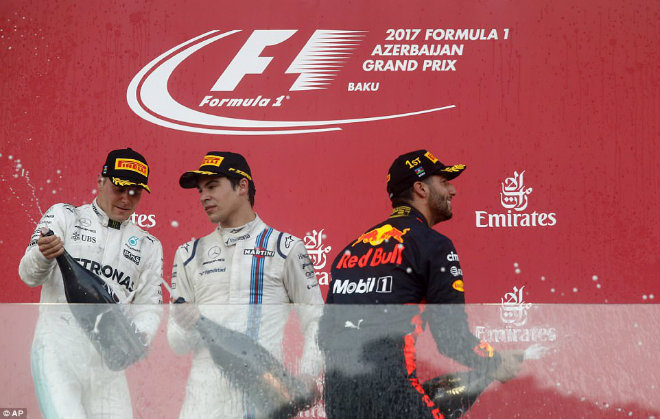 Video đua xe F1, Azerbaijan GP: Siêu sao bẽ mặt - 2