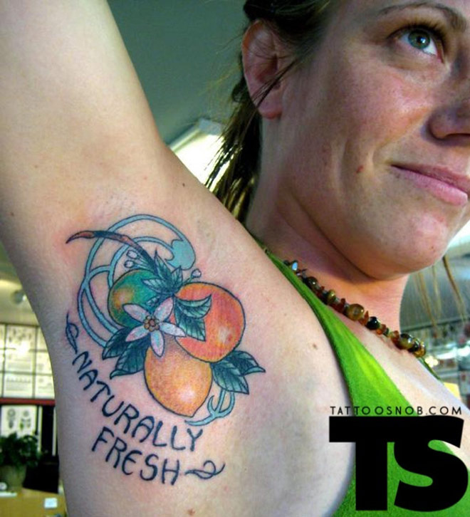 Trào lưu xăm nách "siêu thốn" của giới trẻ Mỹ - 3