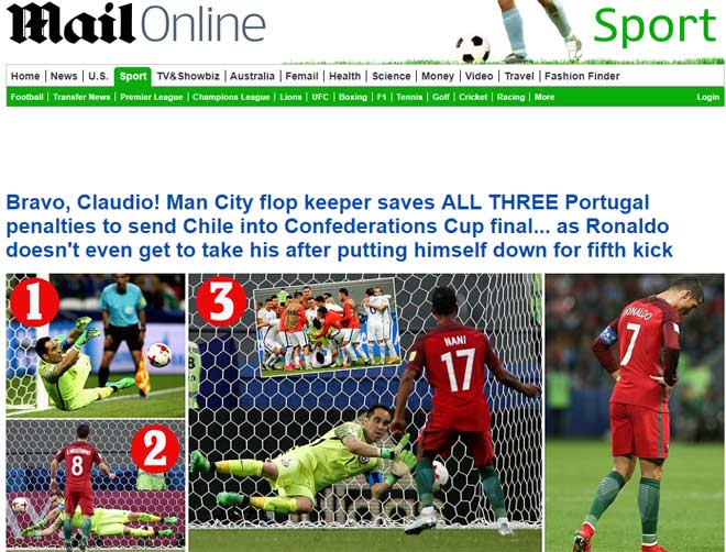 Báo chí thế giới: Hàng hớ Man City “cướp sô” Ronaldo - 1