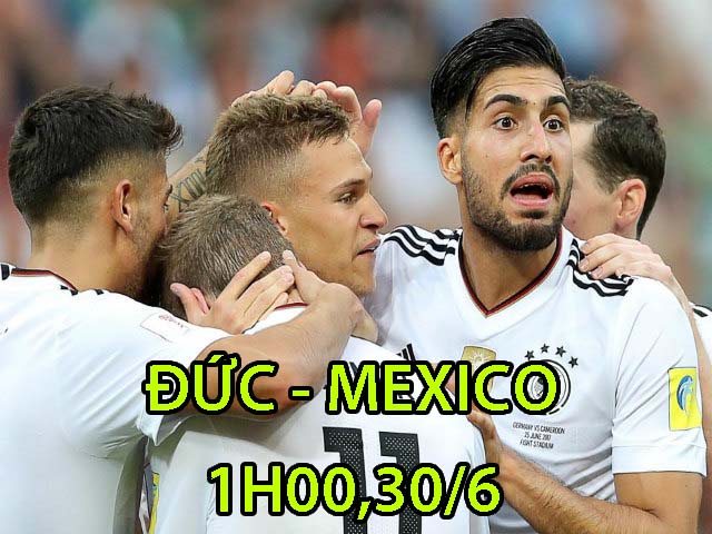 Đức – Mexico: 