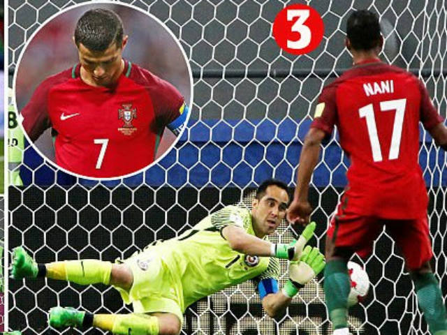 Confed Cup: Bravo bay như siêu nhân, Ronaldo cúi đầu khuất phục