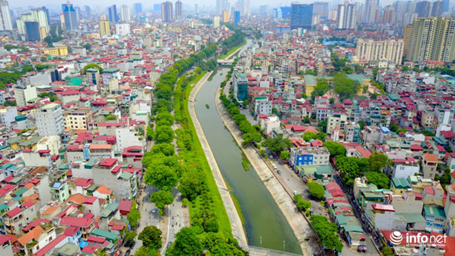 Cận cảnh những dòng sông &#34;chết&#34; ở Hà Nội sắp được hồi sinh - 1