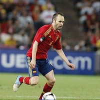 Bóng đá - QBV Euro: Iniesta vượt mặt Pirlo