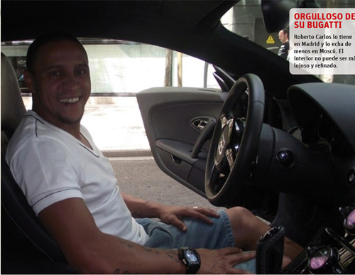 Roberto Carlos “cưỡi” Bugatti Veyron dạo phố - 3