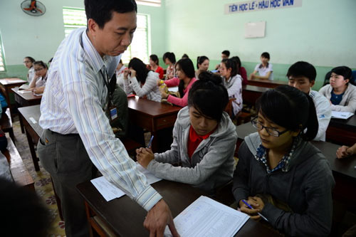 Đã "nhận diện" xong thí sinh trước giờ G - 2