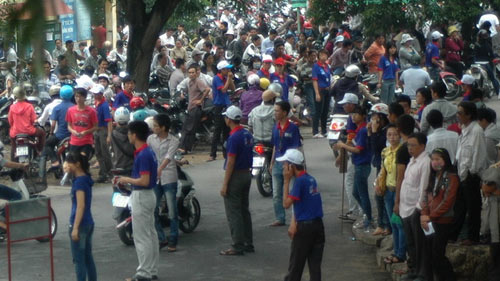 Đã "nhận diện" xong thí sinh trước giờ G - 3