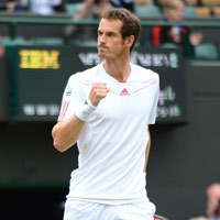 Thể thao - Murray thẳng tiến vào Tứ kết Wimbledon