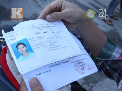 Thí sinh đã hoàn thành bài thi môn Toán - 11