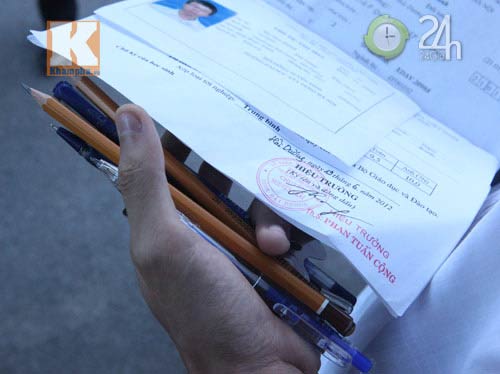 Thí sinh đã hoàn thành bài thi môn Toán - 12