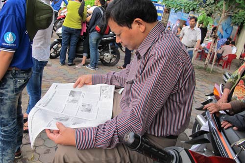 Thí sinh đã hoàn thành bài thi môn Toán - 24