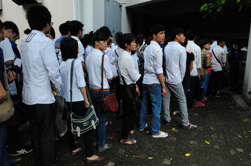 Thí sinh đã hoàn thành bài thi môn Toán - 3