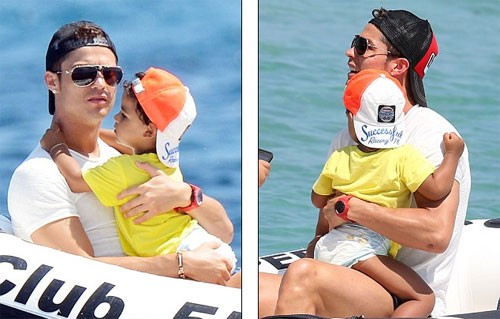 Ronaldo làm cha, Irina làm mẹ - 4