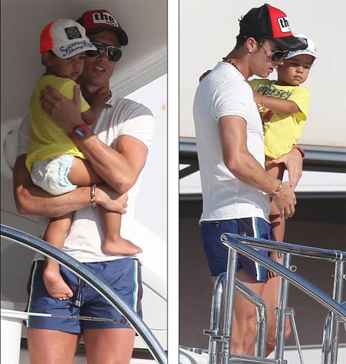 Ronaldo làm cha, Irina làm mẹ - 3