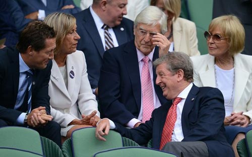 Roy Hodgson cổ vũ Murray VĐ Wimbledon - 2