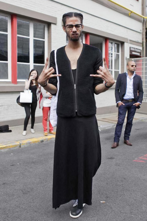 Những gã ngông bên lề Milan MFW 2013 - 15