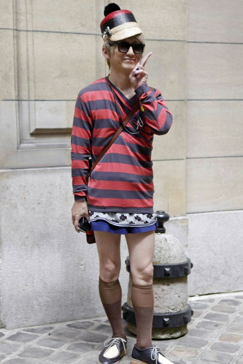 Những gã ngông bên lề Milan MFW 2013 - 19