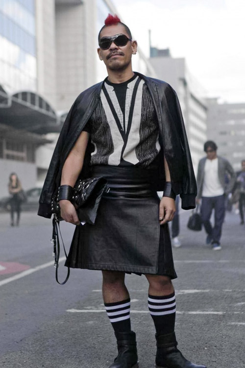 Những gã ngông bên lề Milan MFW 2013 - 23