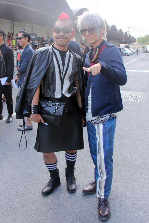 Những gã ngông bên lề Milan MFW 2013 - 26