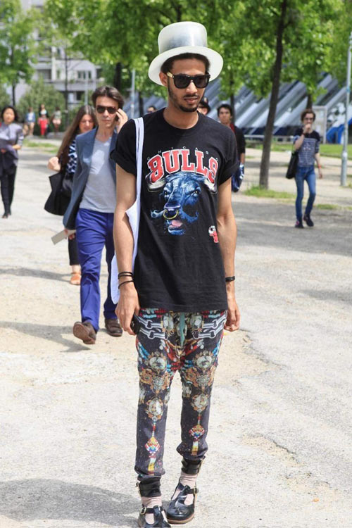 Những gã ngông bên lề Milan MFW 2013 - 7