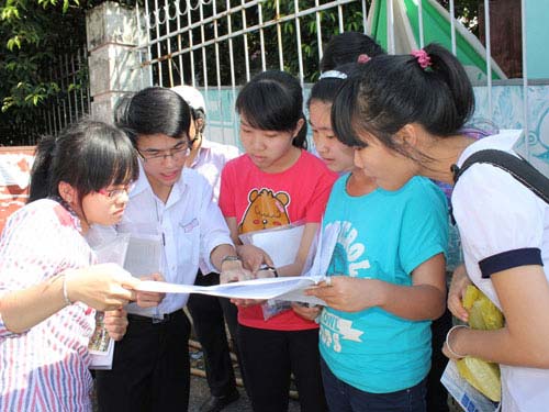 Mang dao, ép bạn cho chép bài thi - 5