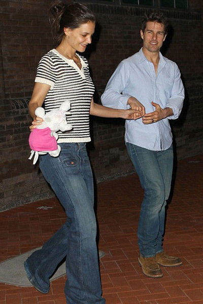 Katie Holmes lộ vòng 1 già nua, xập xệ - 4