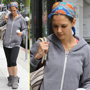 Katie Holmes lộ vòng 1 già nua, xập xệ - 8