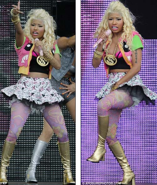 Vòng 1 "xộc xệch" của Miley Cyrus - 6