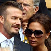 Bóng đá - Becks &amp; dàn VIP dự khán CK Wimbledon