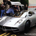 Ô tô - Xe máy - “Thần gió” Pagani Huayra chạm đất Paris