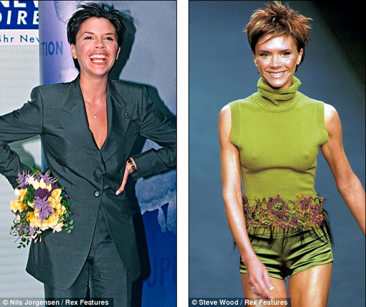 Năm 1999 và 2000, bà Becks vẫn tiếp tục xuất hiện với những nụ cười nổi bật.
