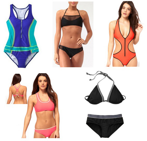 5 xu hướng áo bơi đắt khách nhất hè 2012 - 13