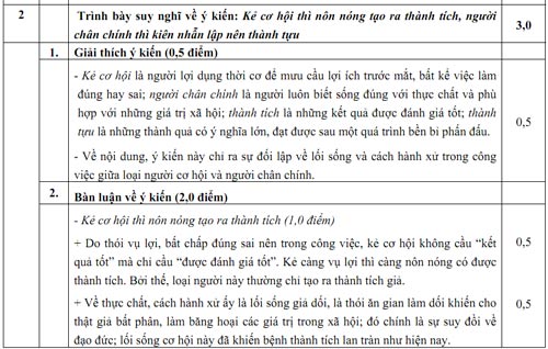 Đáp án chính thức khối B, C - 8