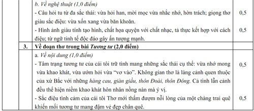 Đáp án chính thức khối B, C - 14