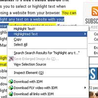 Công nghệ thông tin - Highlight văn bản ngay trên trình duyệt Firefox