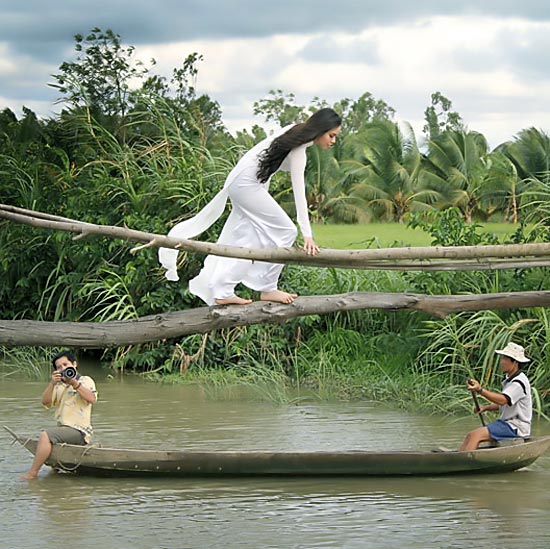 Hoàng My dịu dàng áo trắng - 2