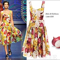 Xu hướng thời trang - Họa tiết hoa quả cho cuối hè dịu mát