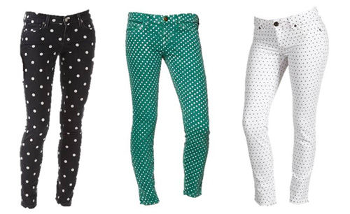 Quần chấm bi xao xuyến gọi thu vàng - 2