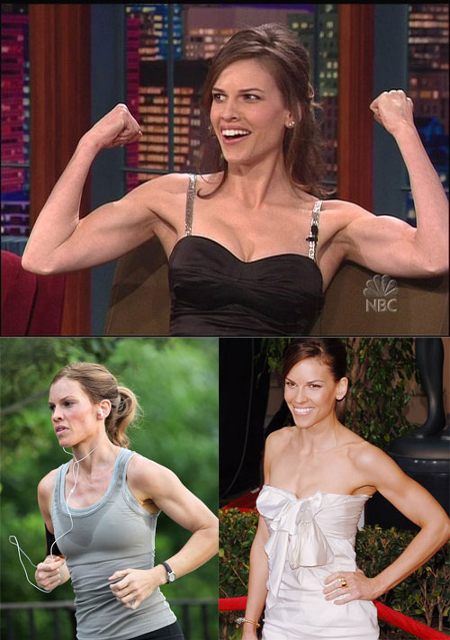 Người đẹp cũng nhiệt tình khoe cơ bắp - 2