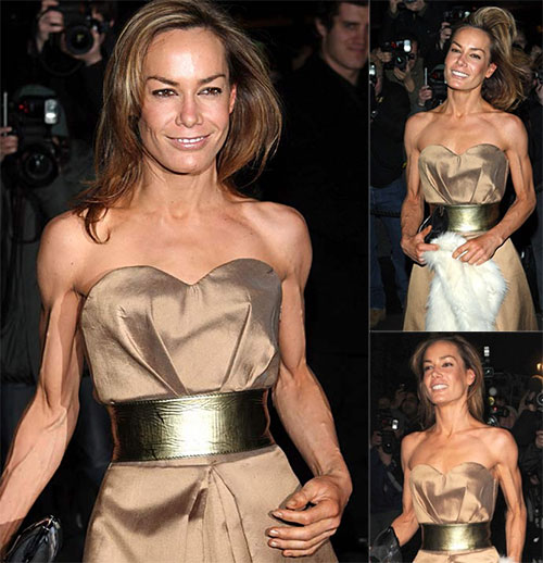 Người đẹp cũng nhiệt tình khoe cơ bắp - 6