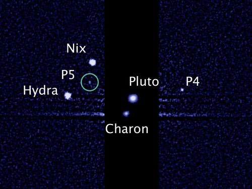 Phát hiện vệ tinh thứ 5 của sao Diêm Vương - 1