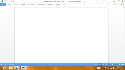 Microsoft Office 15 – cái nhìn đầu tiên - 4