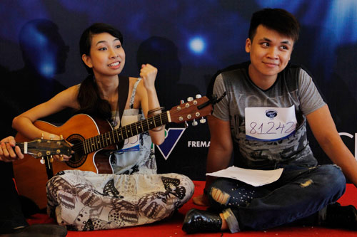 Căng thẳng vòng loại Vietnam Idol tại HN - 16